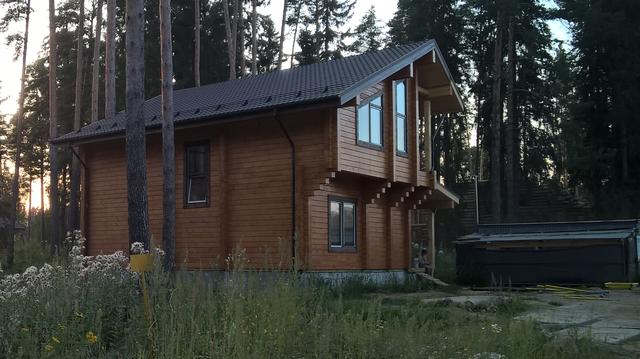 Почему я построил дом из клееного бруса