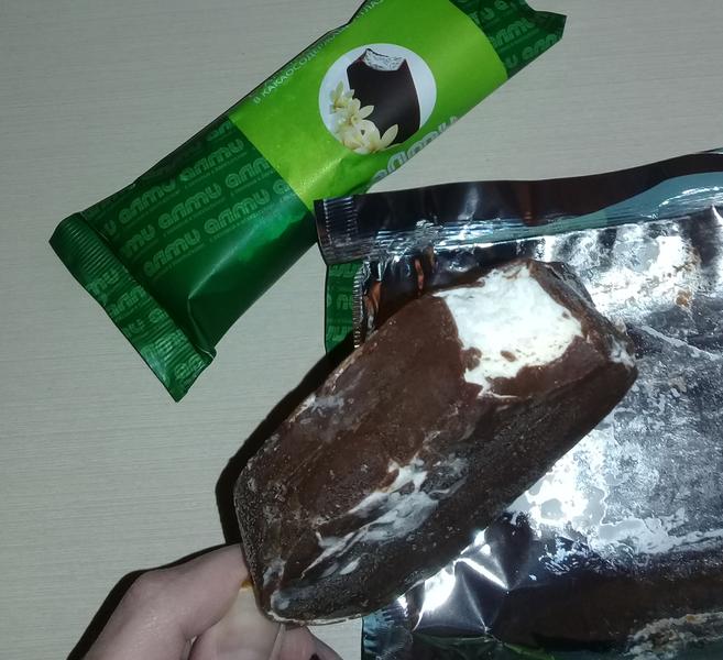 Вкусное мороженое, но на вид так себе