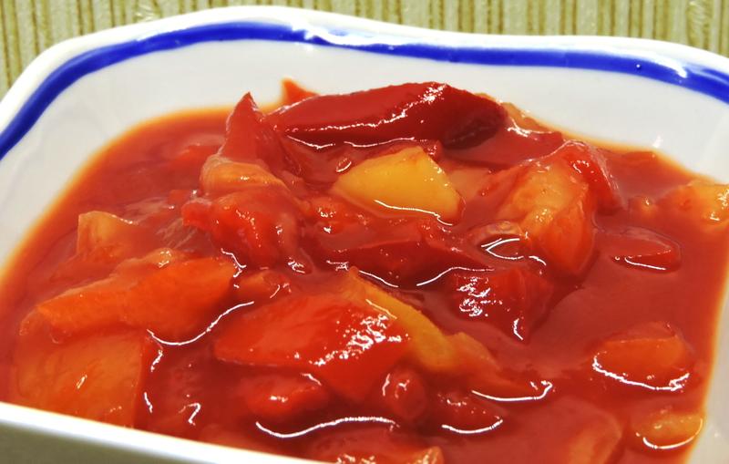Вкусное лечо.