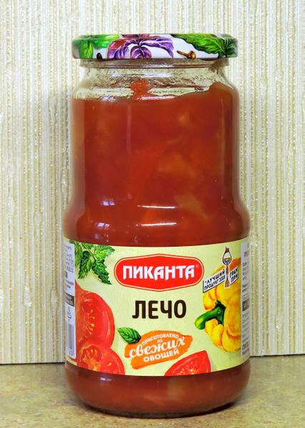 Вкусное лечо.