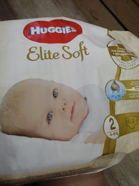 Подгузники Huggies elite soft — фото из отзыва «Рекомендую»