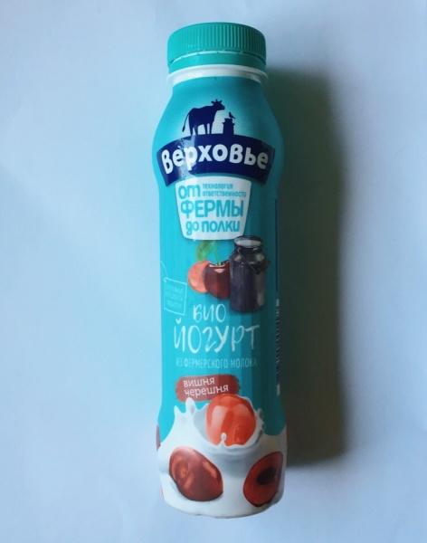 Вкусный питьевой йогурт