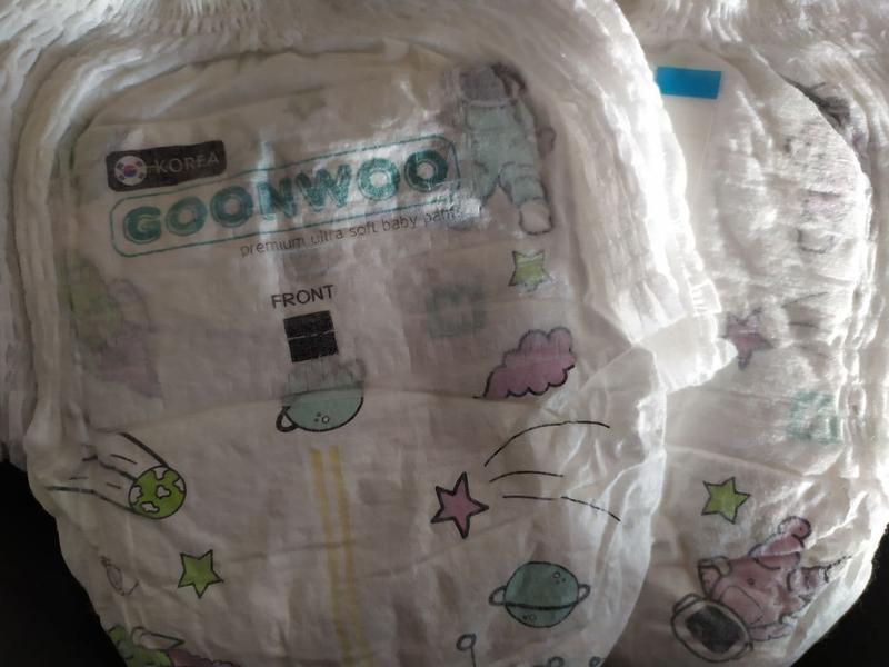 Подгузники goonwoo наша находка