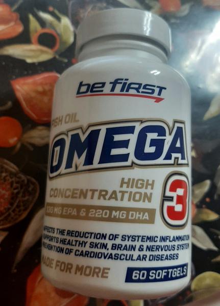 Be First Omega-3 + Витамин E, 90 гелевых капсул — фото из отзыва «Важный витамин.»