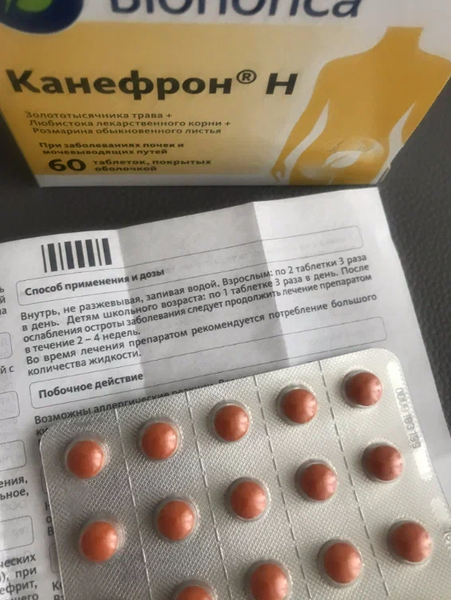 Канефрон в комплексной терапии действует безотказно.