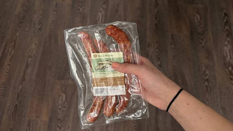 Вкусные охотничьи колбаски
