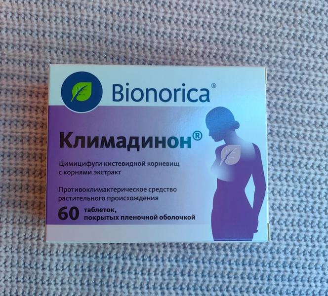 Растительный препарат при менопаузе.