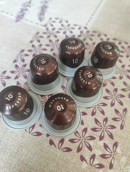 Поднимаю себе настроение с помощью кофе Espresso Intenso 10