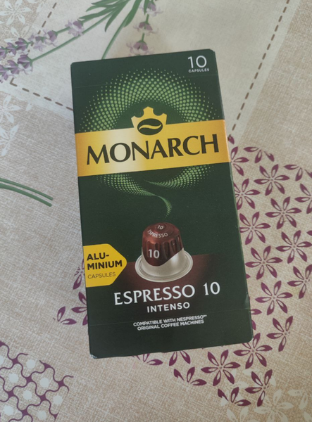 Поднимаю себе настроение с помощью кофе Espresso Intenso 10