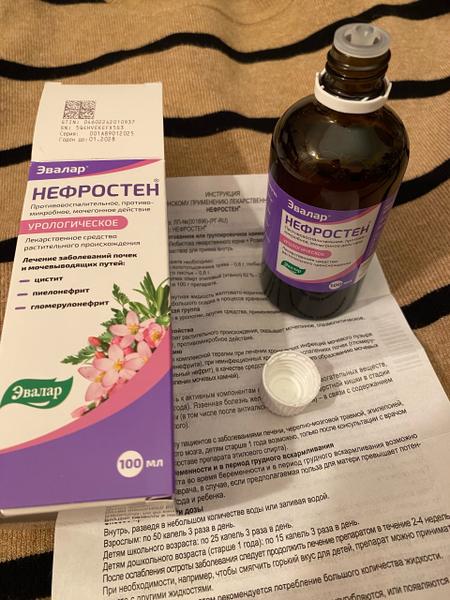 Нефростен помогает от цистита