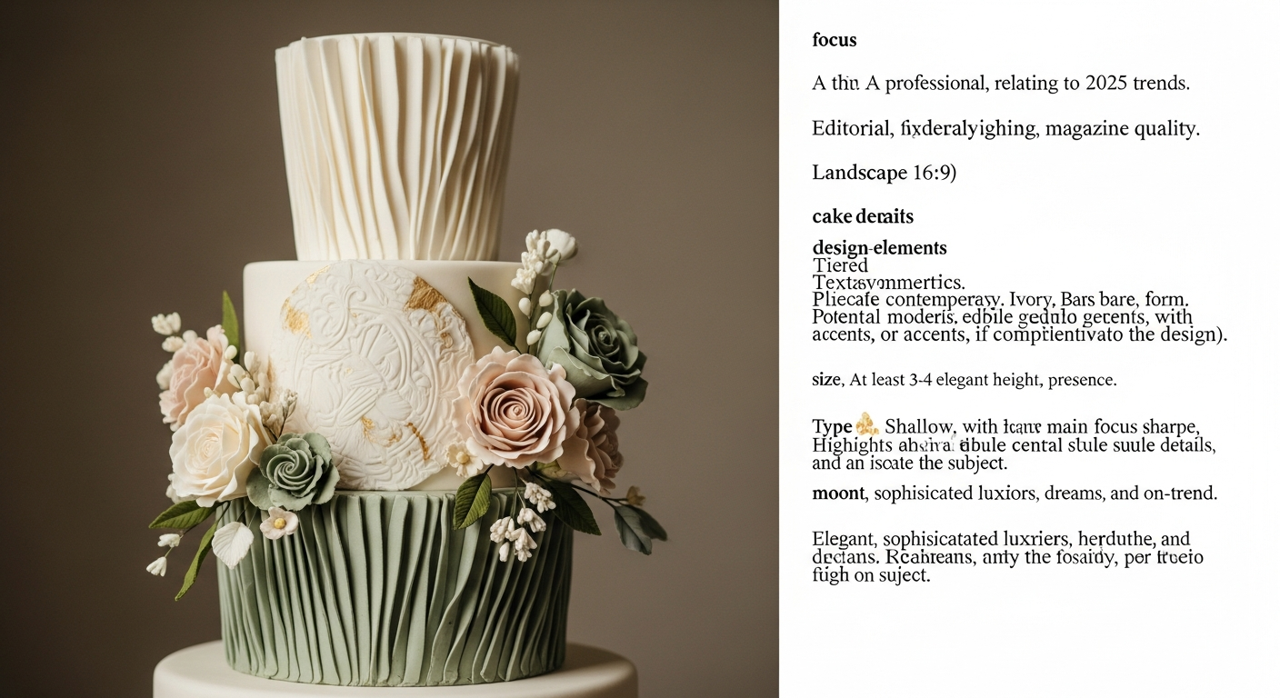 Wedding Cake Trends 2025: Designs, Flavors & Display Ideas You'll Love