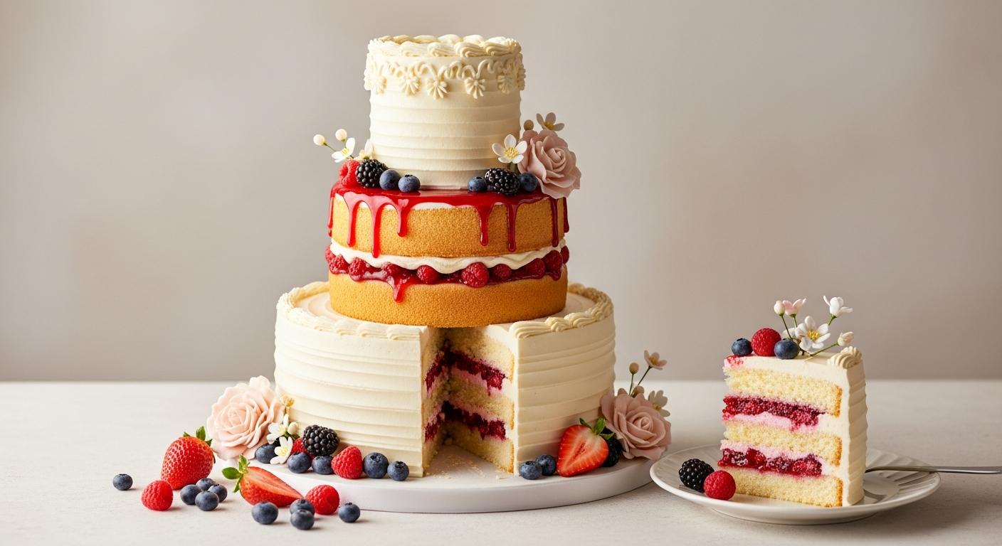 Wedding Cake with Fruit Filling Versus Buttercream: Taste, Cost & Durability Compared