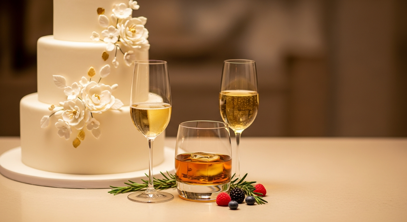 Wedding Cake Flavor Pairings with Drinks: The Complete Reception Guide