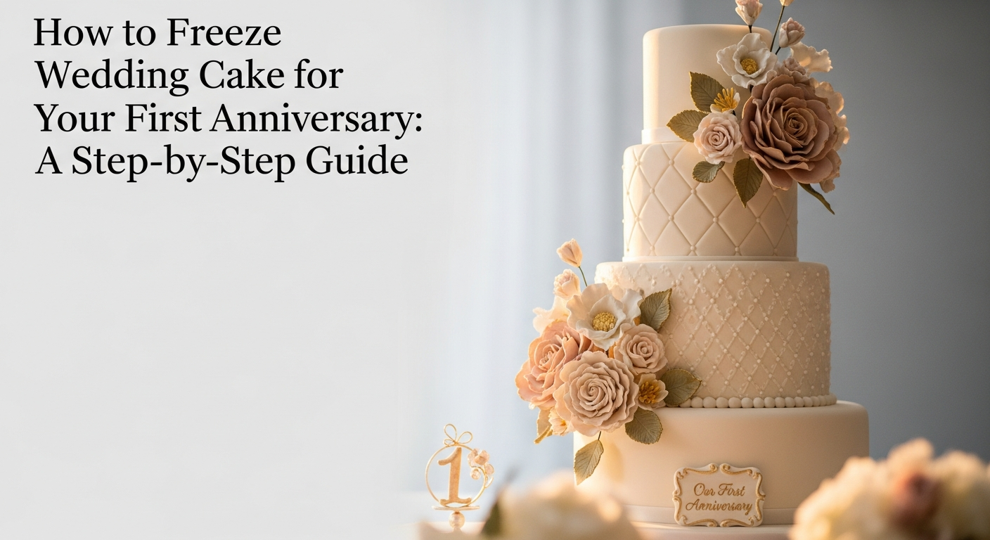 How to Freeze Wedding Cake for Your First Anniversary: A Step-by-Step Guide