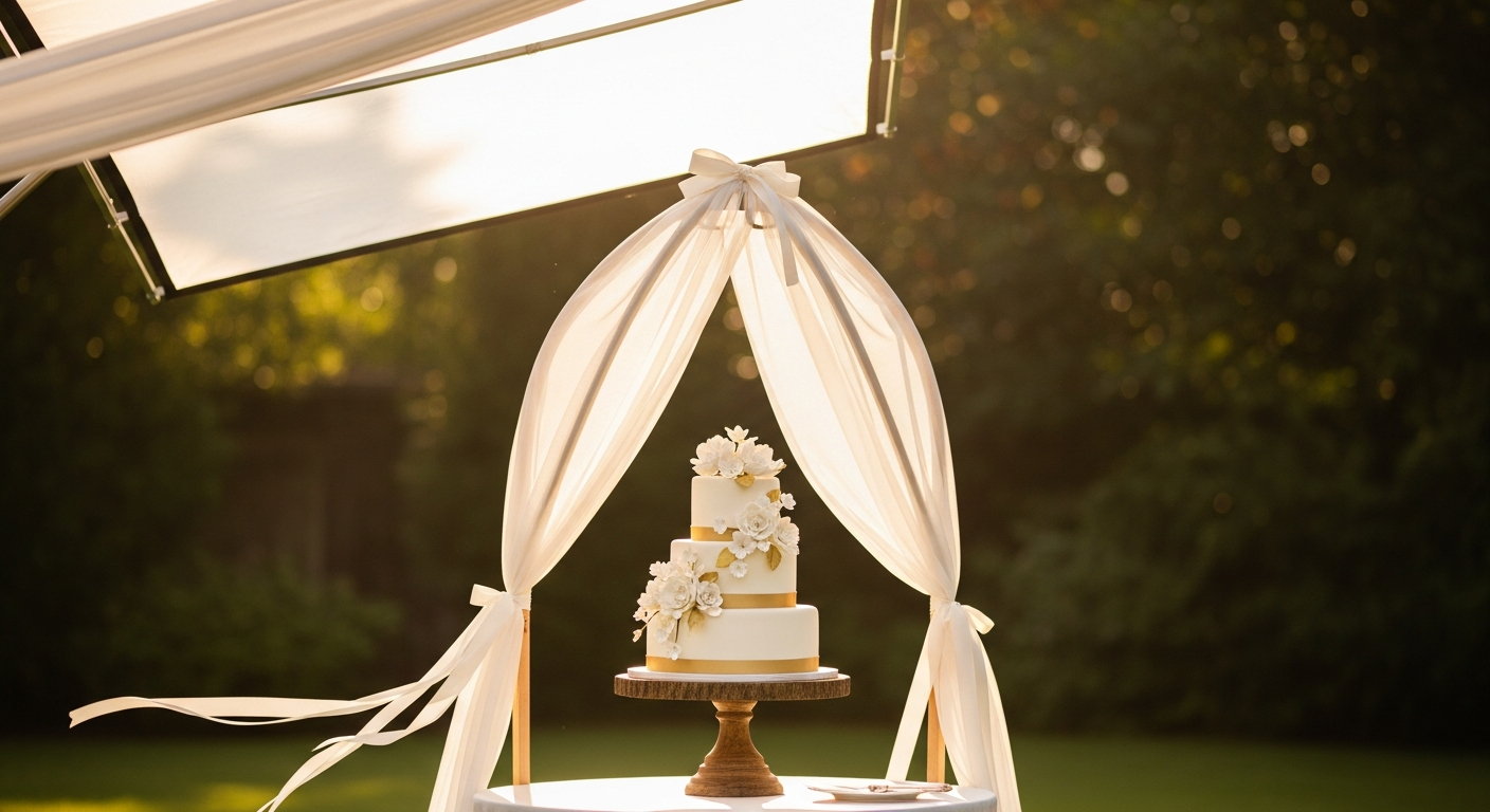 Outdoor Wedding Cake Protection Ideas: A Guide to a Flawless Finale