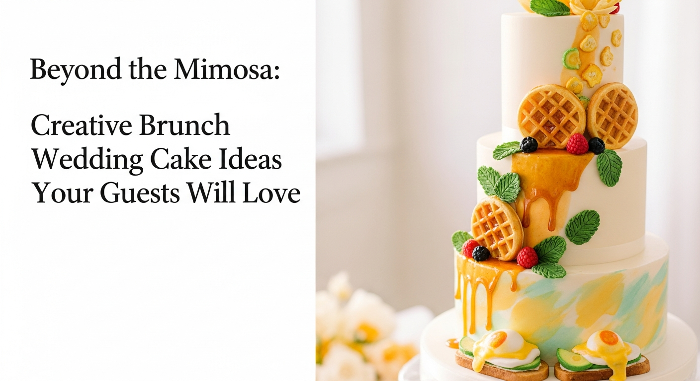 Beyond the Mimosa: Creative Brunch Wedding Cake Ideas Your Guests Will Love