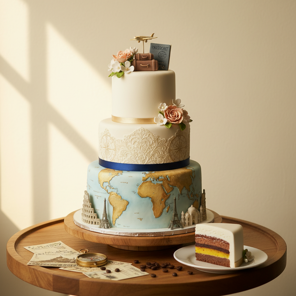 A World of Flavor: Delicious Travel-Inspired Wedding Cake Flavors