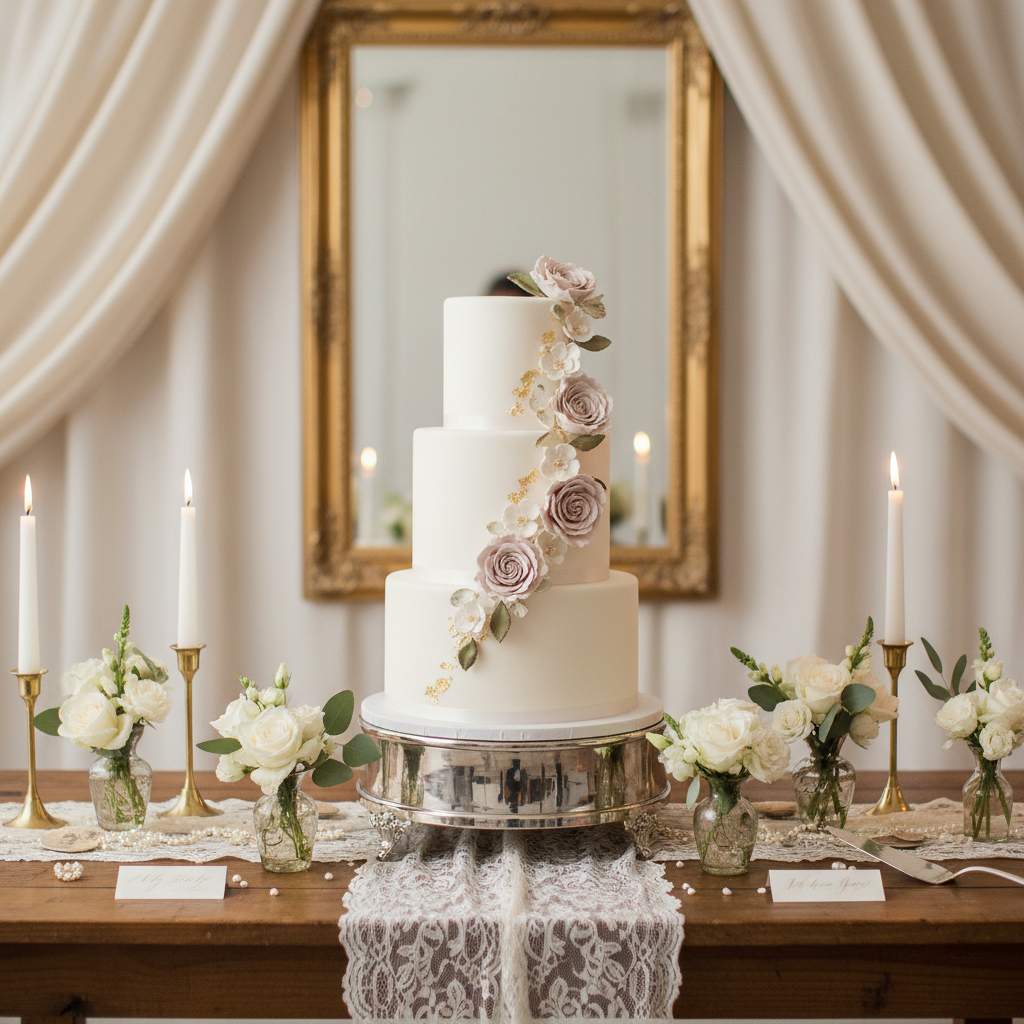 How to Decorate a Wedding Cake Table: A Pro's Guide