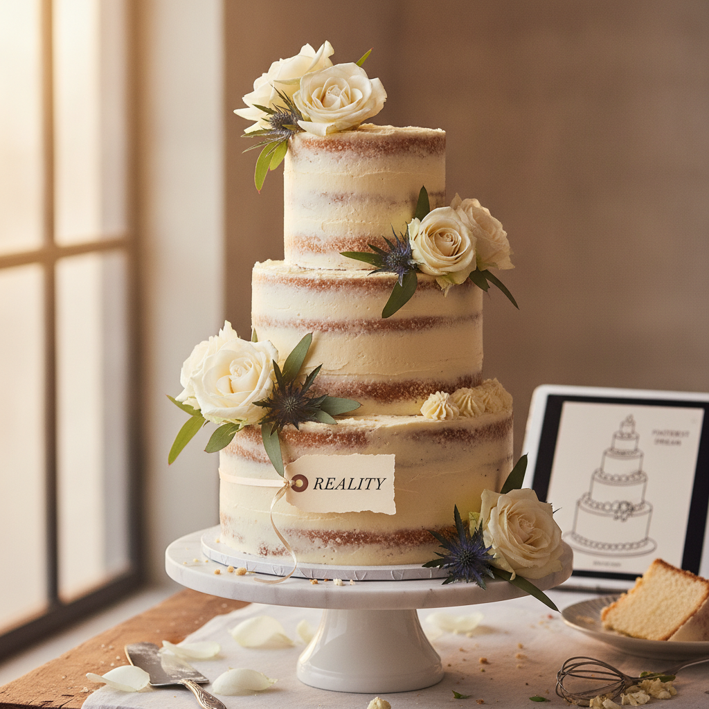 From Pinterest Dream to Reality: A Guide to Wedding Cake Realistic Expectations