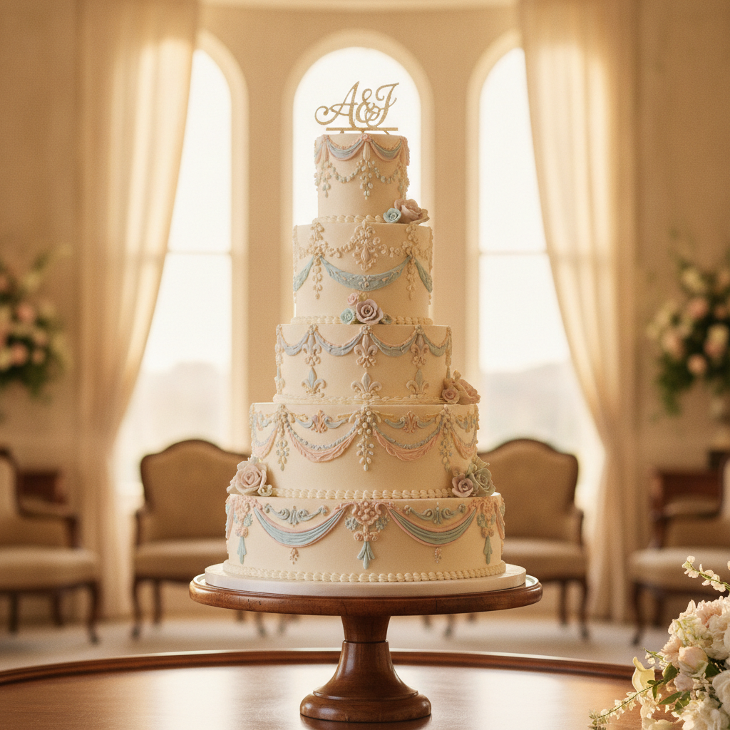 The Ultimate Guide to the Vintage Lambeth Style Wedding Cake