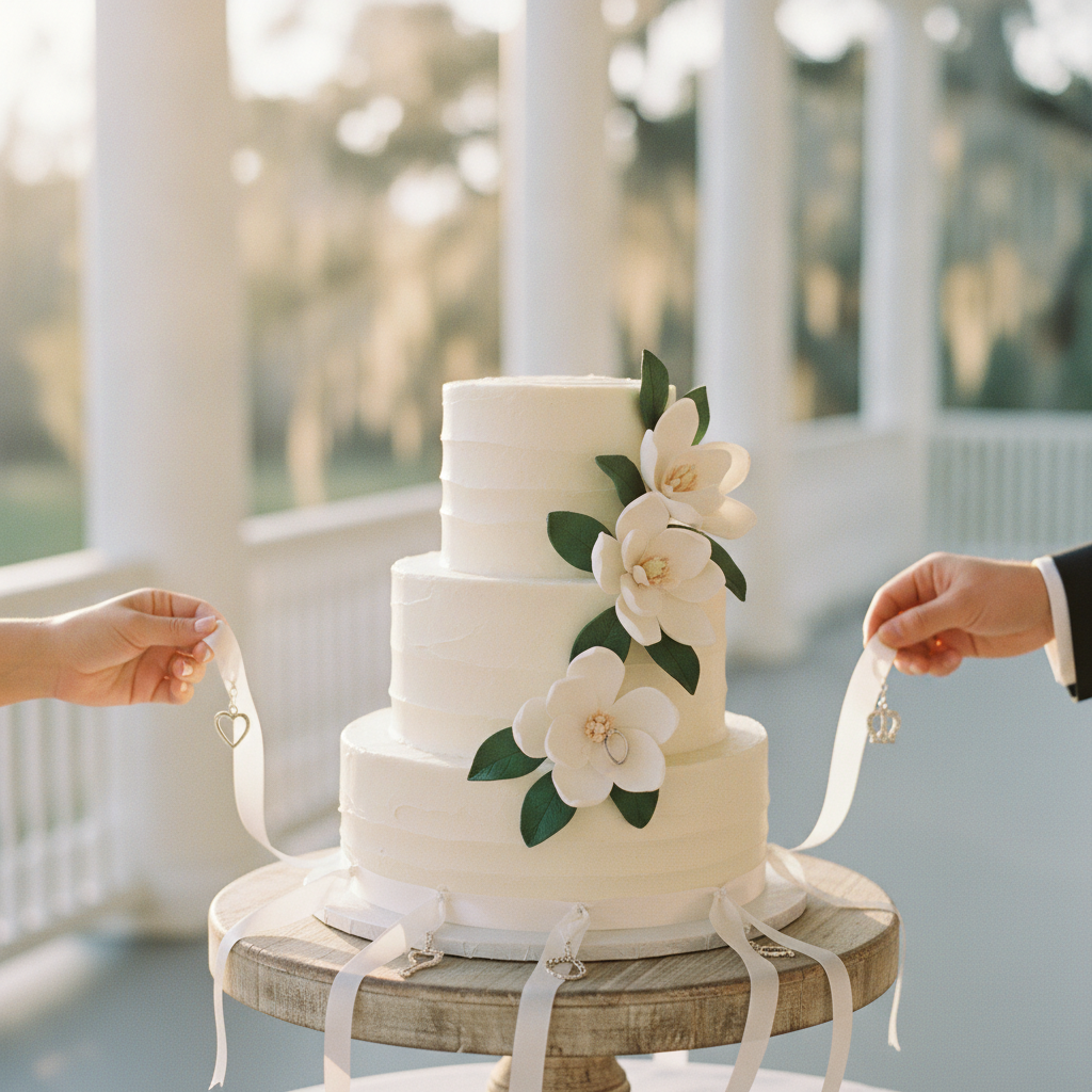 The Ultimate Guide to the Southern Wedding Cake Charm Pull Tradition