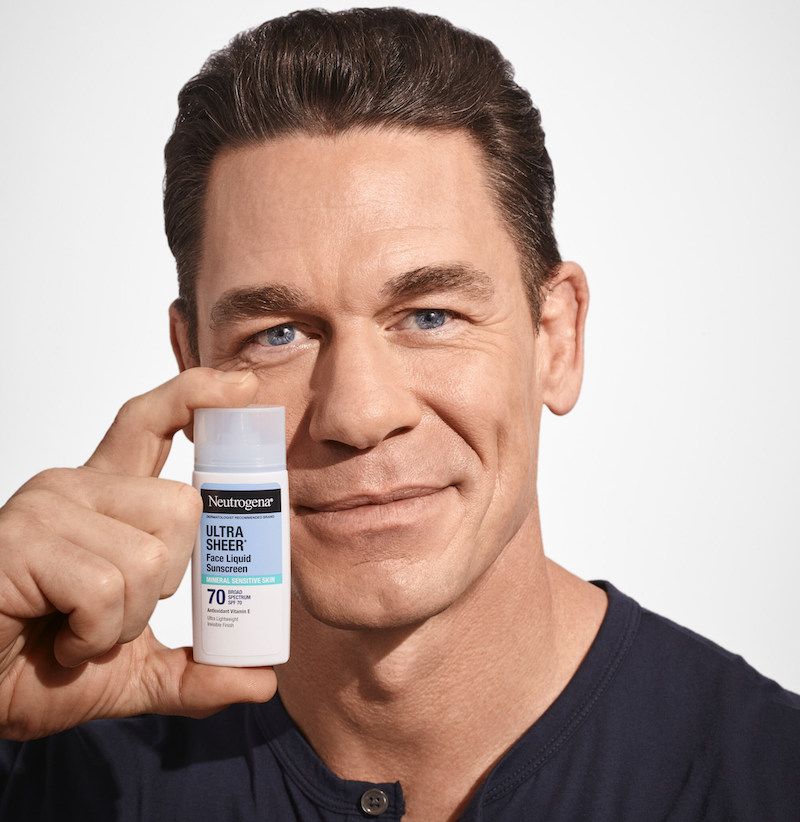 Neutrogena Campaign Stars Professional Wrestler John Cena