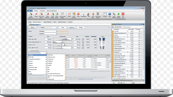 Saxo Bank platform