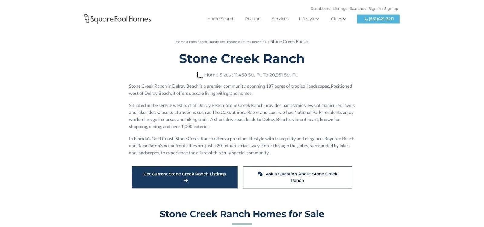 SquareFoot Homes Lake Ida and Stone Creek Ranch