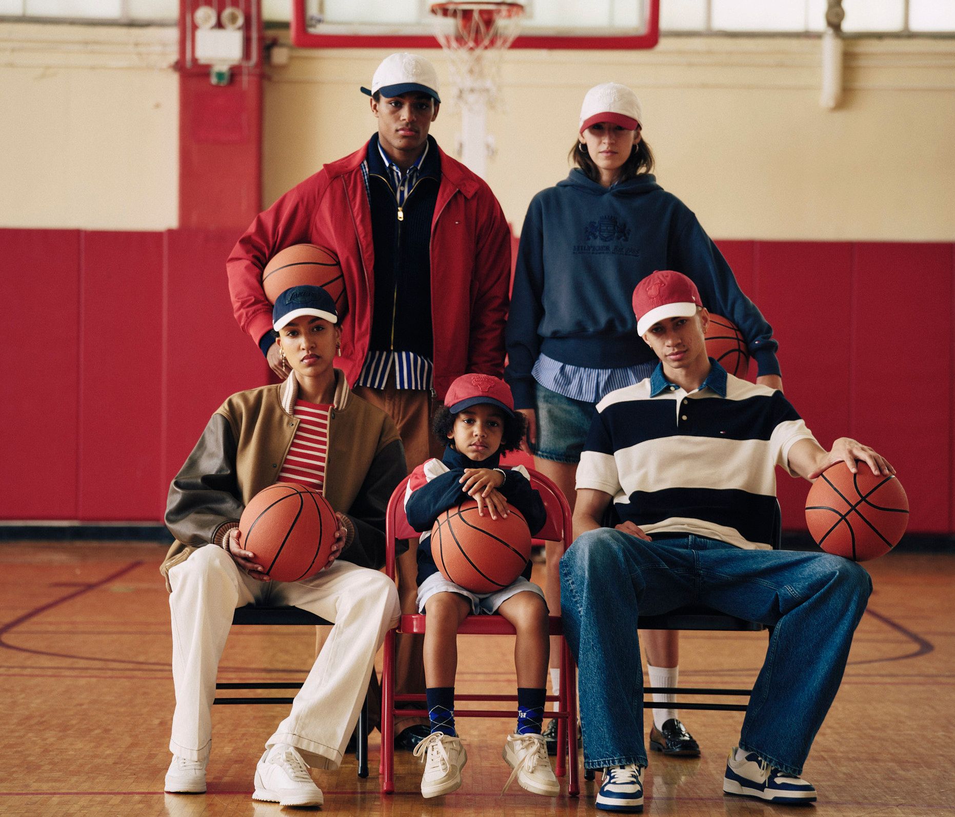 Tommy Hilfiger And ’47 Collaborate On NBA Basketball Caps Collection