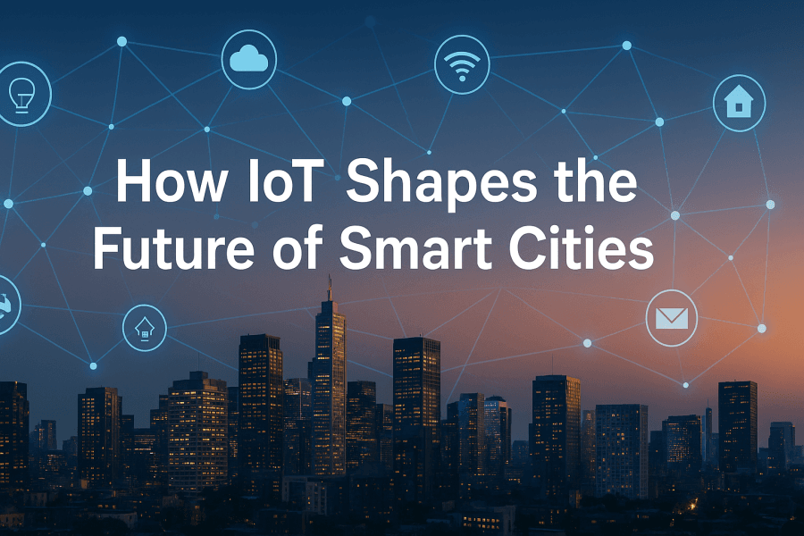How IoT Shapes the Future of Smart Cities