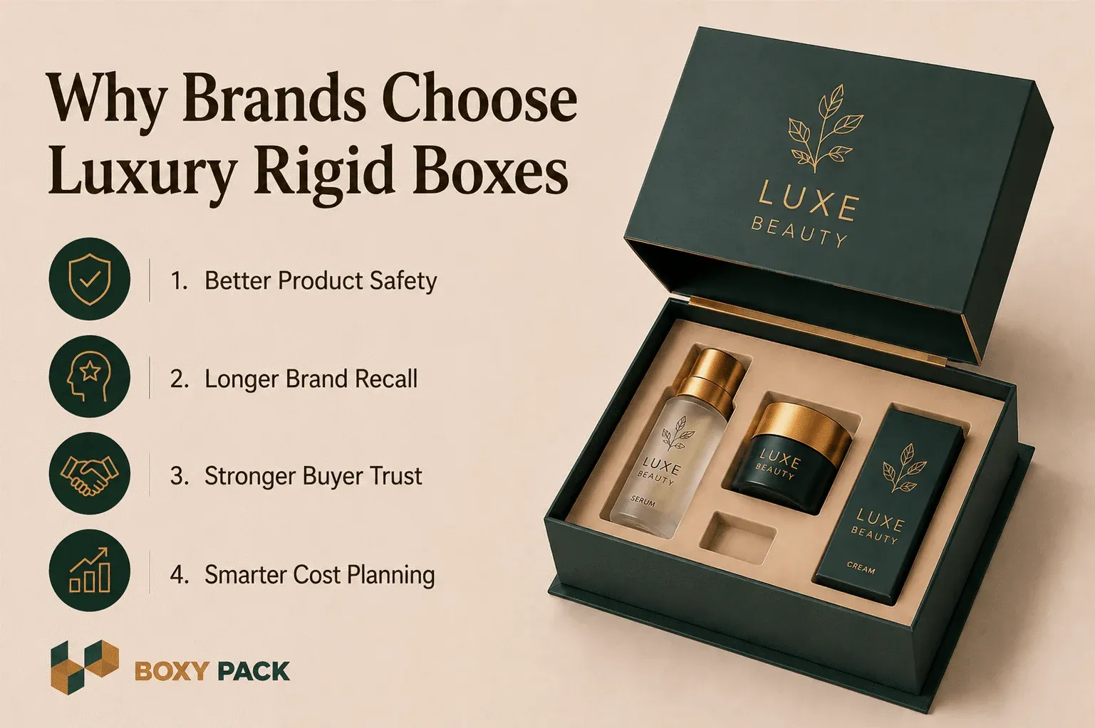 Why Brands Choose Luxury Rigid Boxes