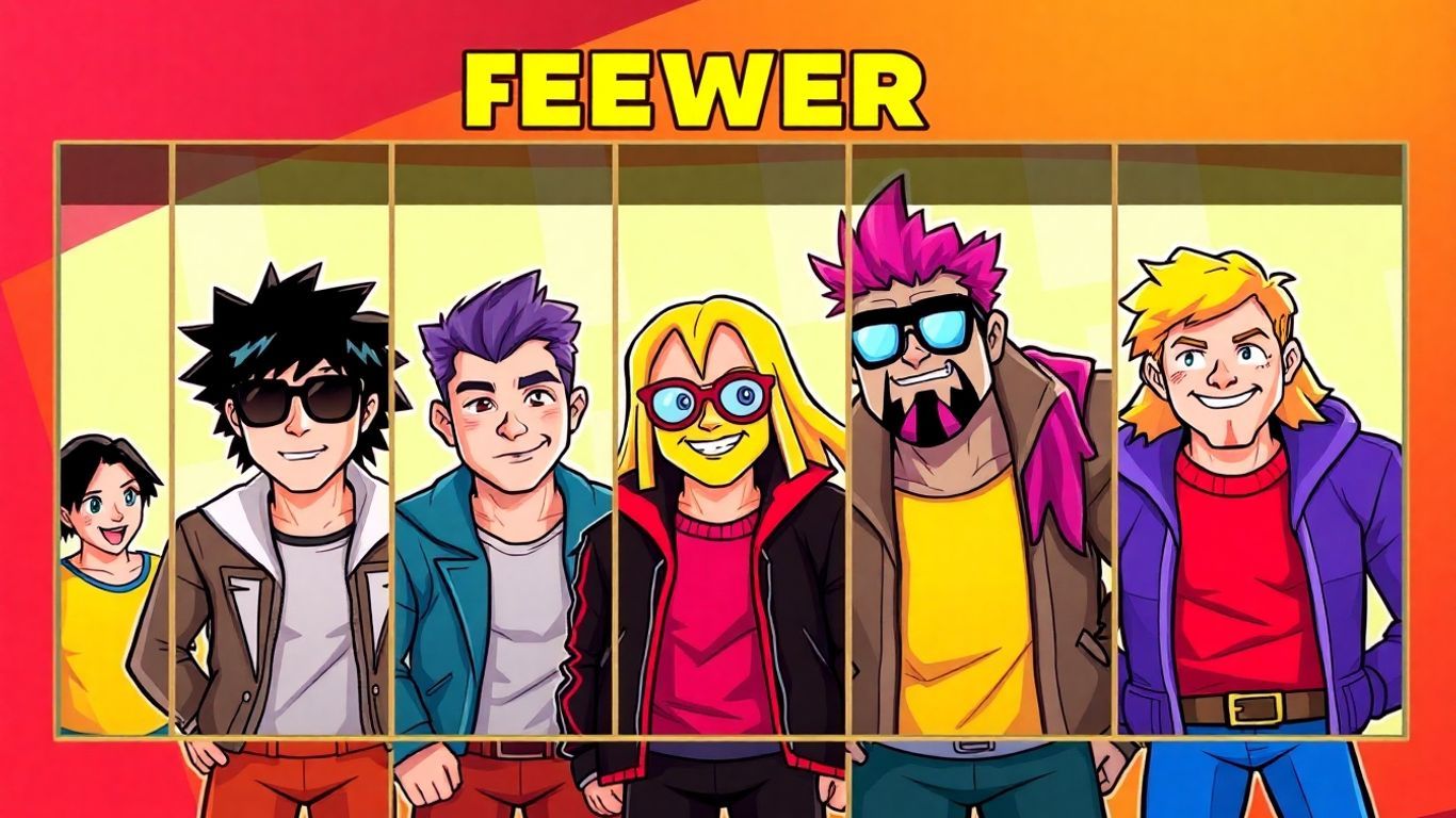 Entertainment Tonight cast and productions game-style illustration.