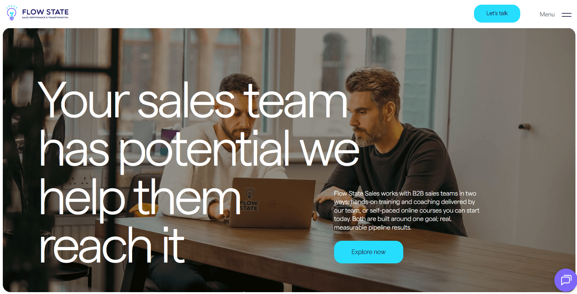 Flow State Homepage