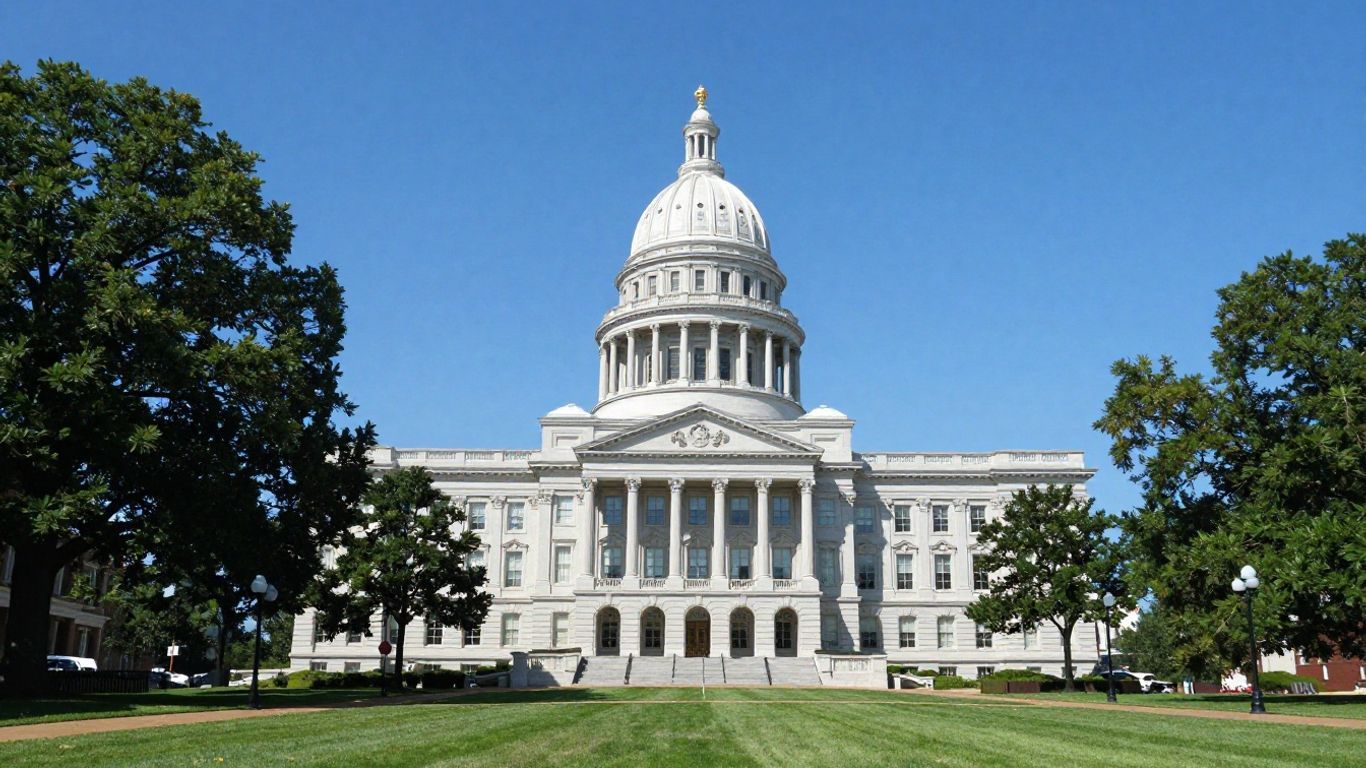 Kentucky State Capitol building in Frankfort, Kentucky.