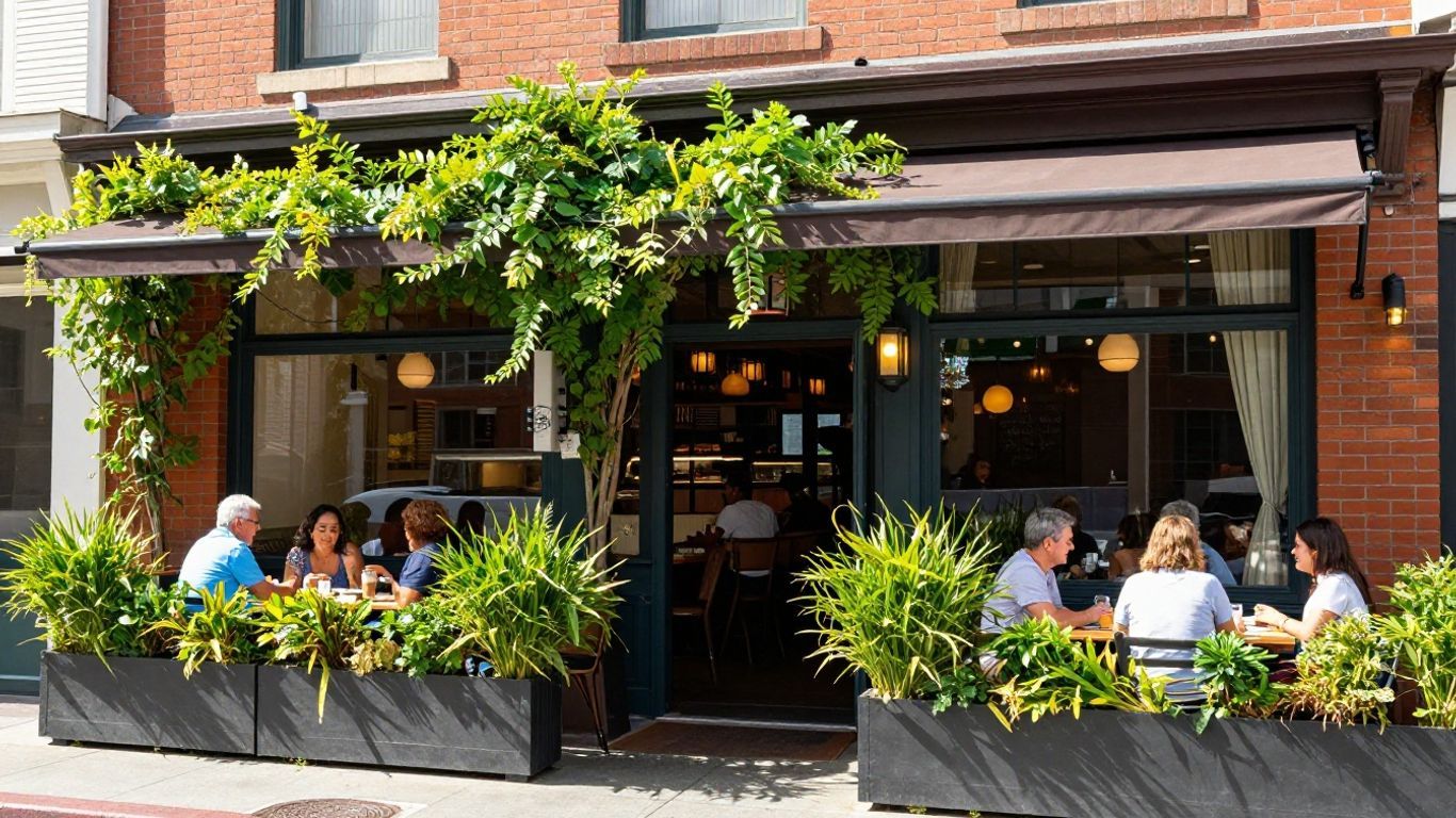 The Buena Vista restaurant exterior in San Francisco.