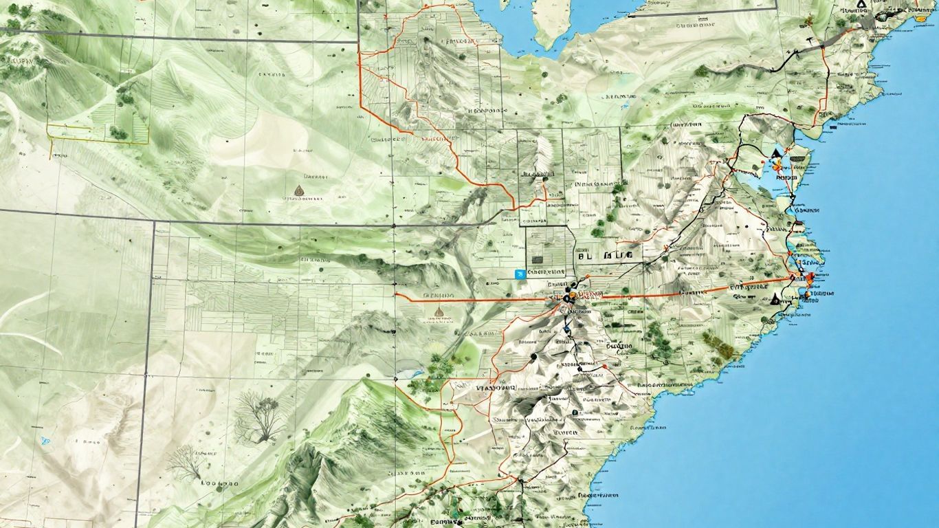 Map of Texas cities and diverse regions.