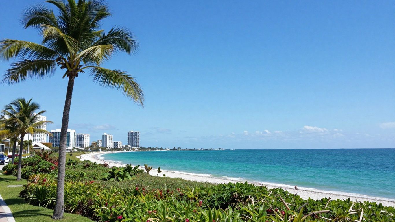 Interactive map of Florida cities and geographic landscape.