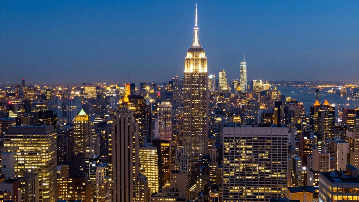 Interactive map of United States cities