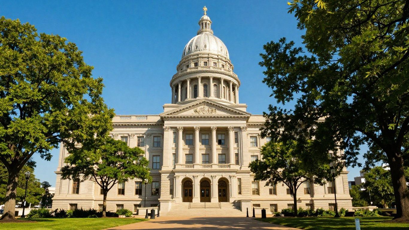 Minnesota State Capitol building in St. Paul, Minnesota.
