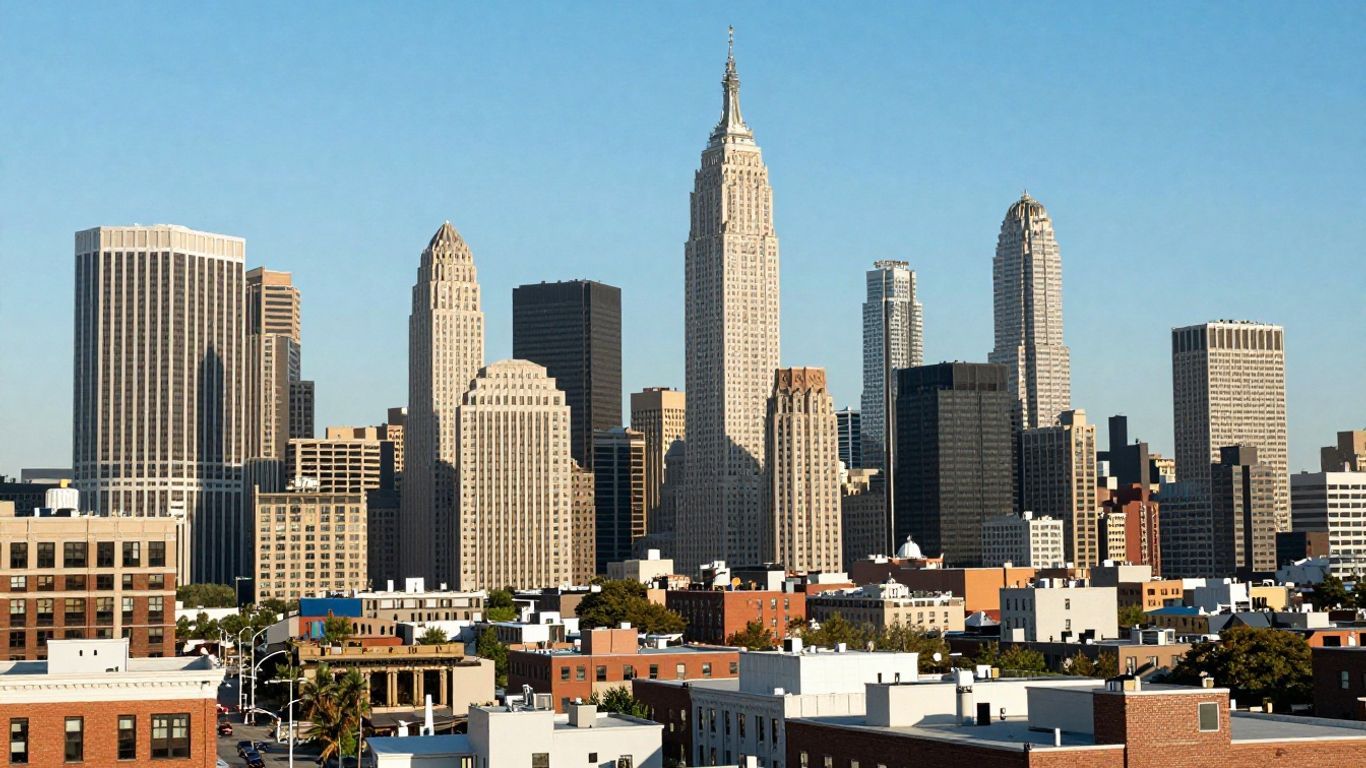 US cities population data visualization