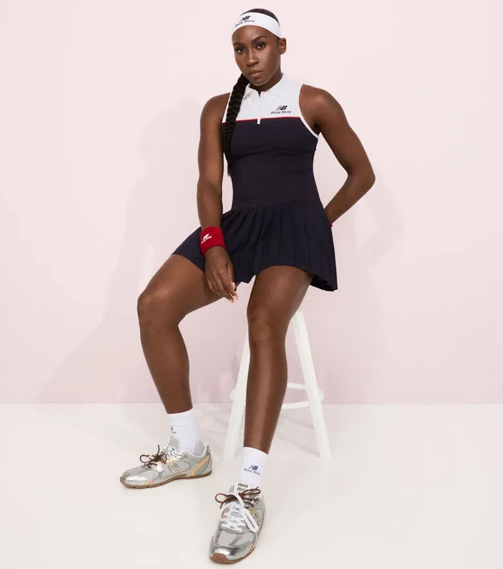 Coco Gauff Partners With New Balance and Miu Miu