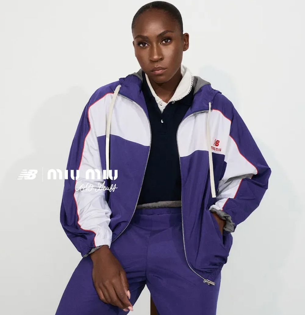 Coco Gauff Partners With New Balance and Miu Miu