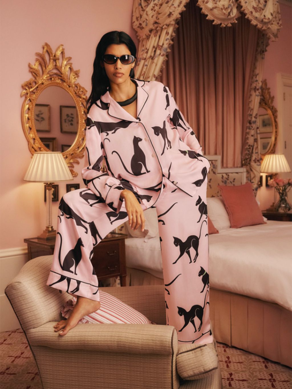 M&S Collaborates With Olivia Von Halle For Nightwear Collection
