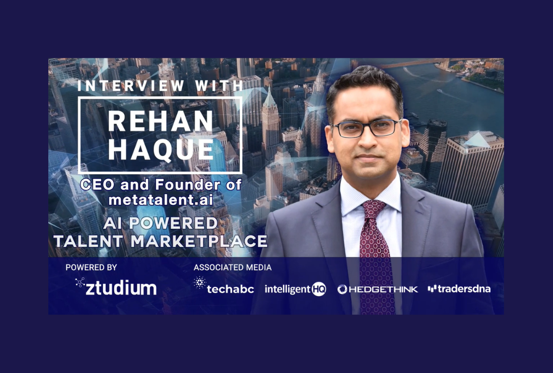 Rehan Rind Rehan Haque, Founder And CEO Of Metatalent.ai
