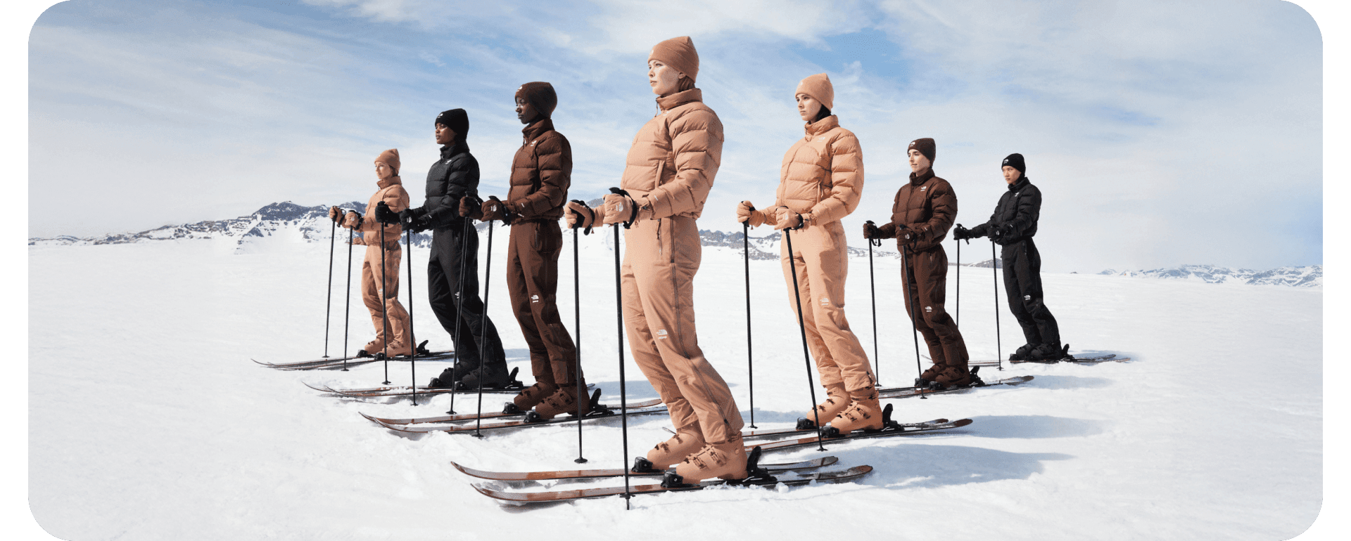 SKIMS Collaborates With The North Face To Co-Create Performance-driven Winter Wear