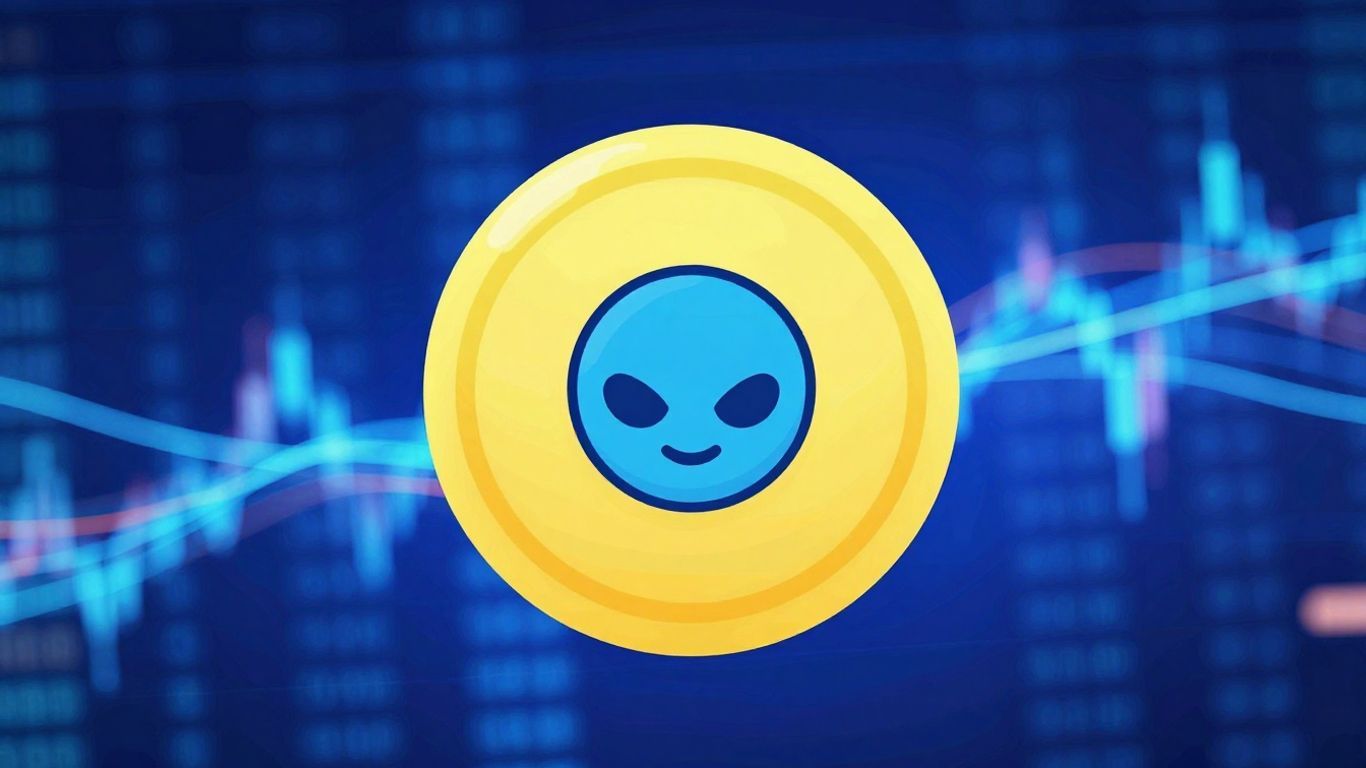 CryptoPanic logo with Reddit alien and digital currency elements.