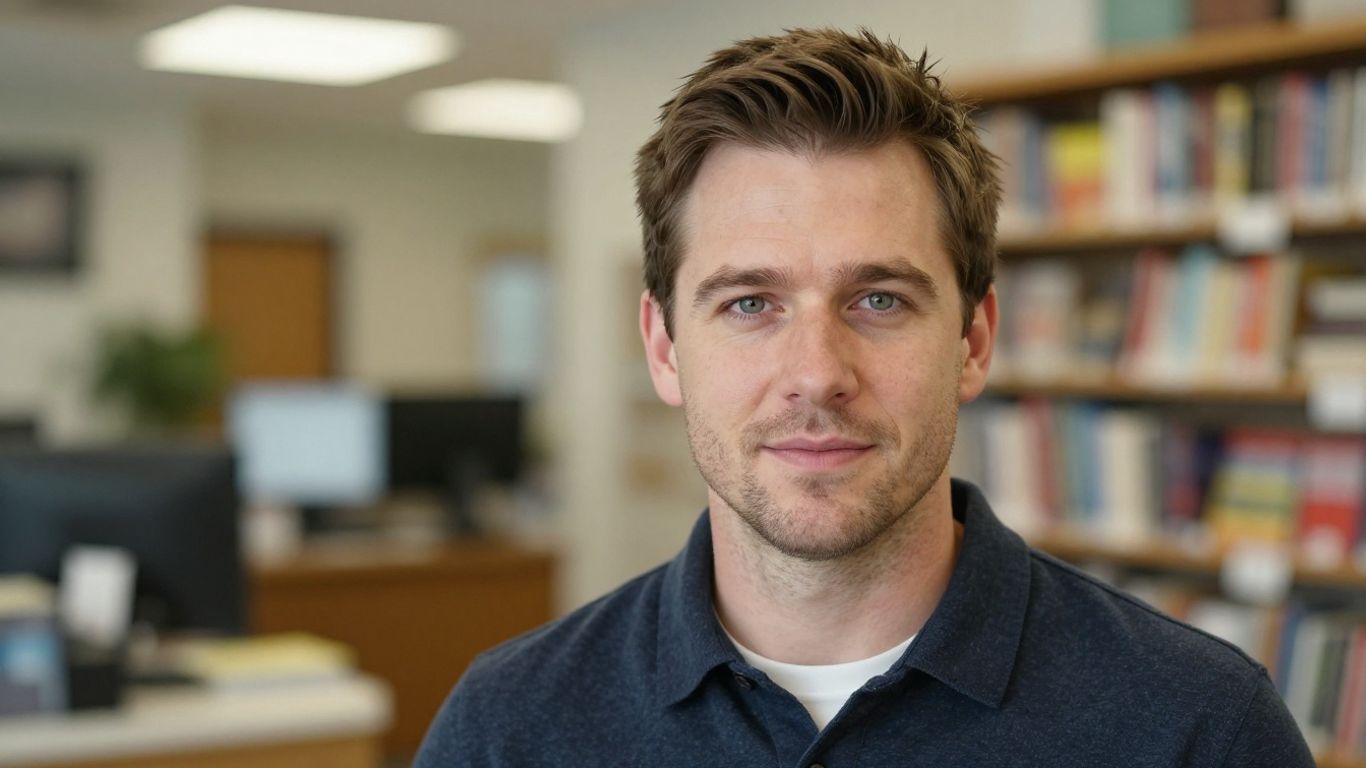 Portrait of Lewis Kelly, Forex trader.