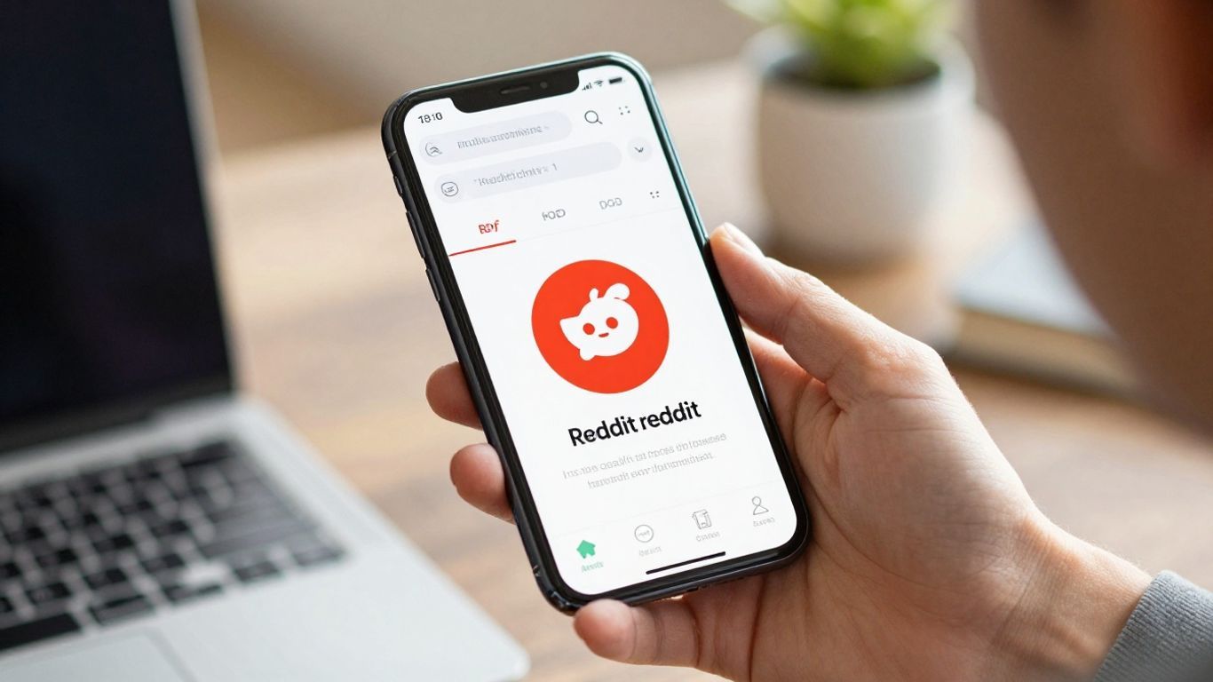 Reddit interface on a smartphone screen.