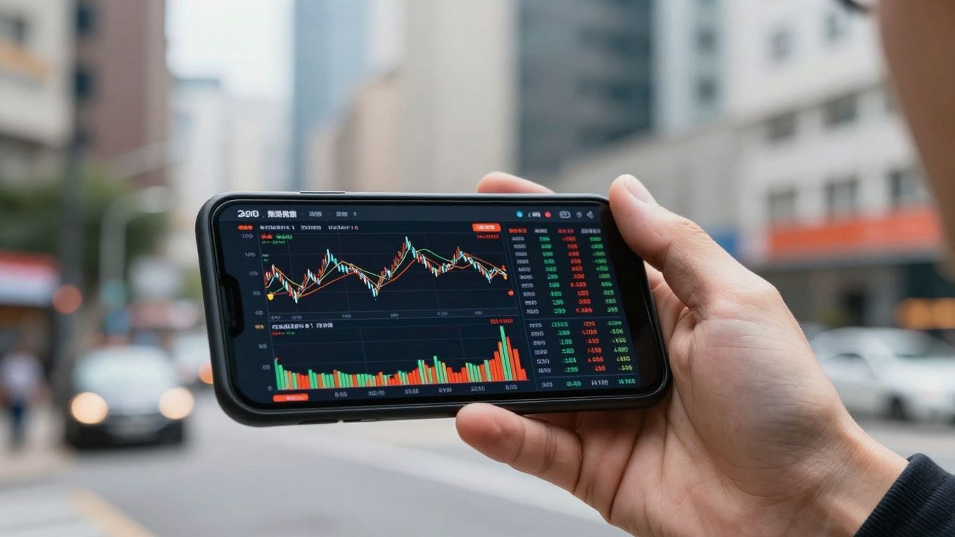 Stock trading success with market insights.