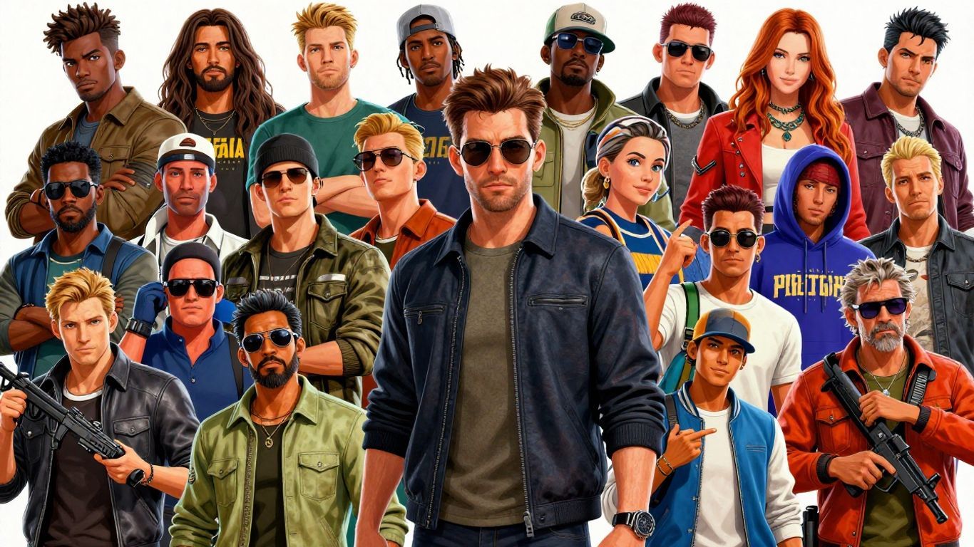 Broker Phighting fanart collage